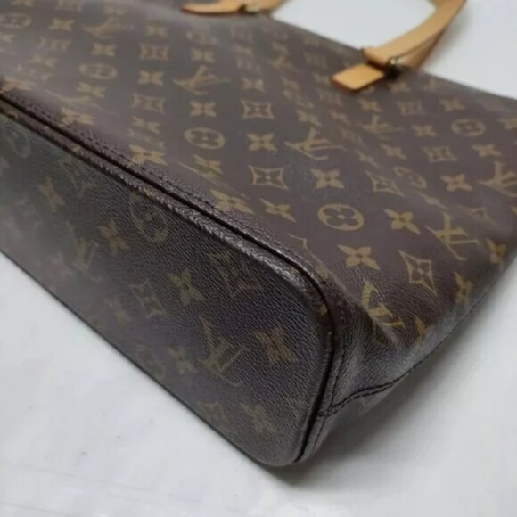100% Authentic Louis Vuitton Luco Brown Monogram Tote Bag - Picture 5 of 9
